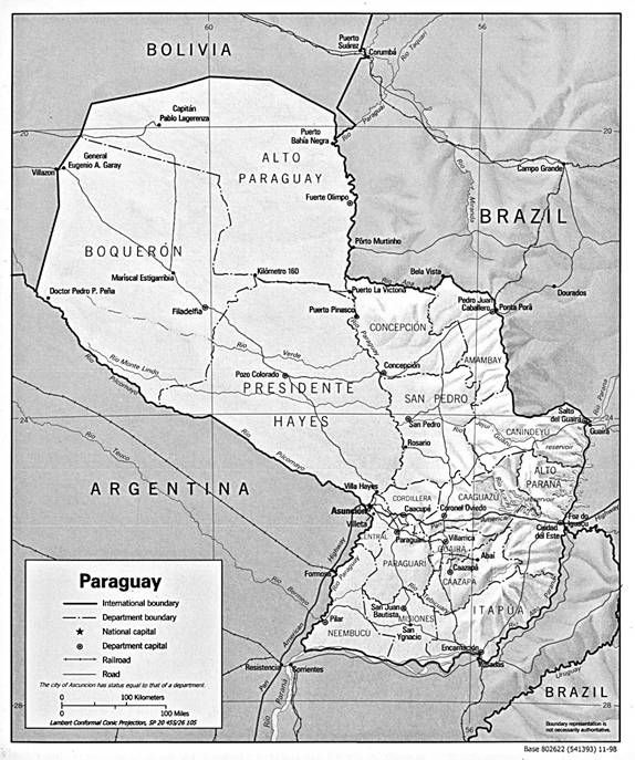 Country map