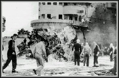Damage by a Japanese