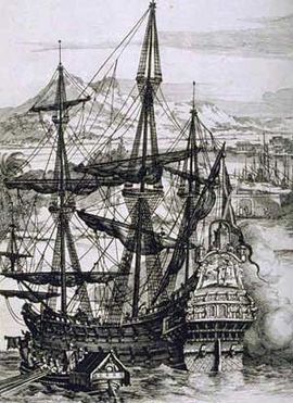 Galeón español por Alberto Durero