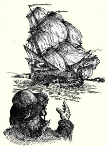 A Swedish East Indiaman approaching land