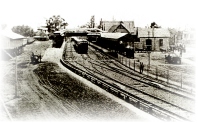 La estación del Ferrocarril Gral. Mitre a principios de siglo.